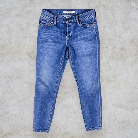 Pants - Burberry Brit Jeans Blue Relaxed Skinny Tapered Women's W28 L28
